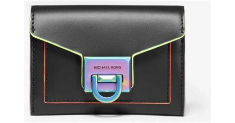 michael michael kors manhattan|Michael Kors manhattan contrast wallet.